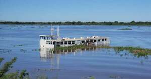 La Nación / Prefectura de Concepción reportó que el río Paraguay registró aumento de 19 cm