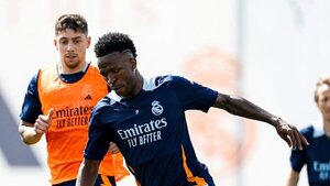 Mbappé y Vinícius se ponen a tono