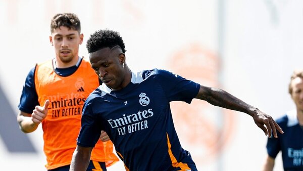 Mbappé y Vinícius se ponen a tono