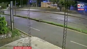 Peatón muere tras ser atropellado por vehículo a alta velocidad en Encarnación