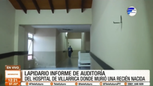 Lapidario informe de auditoria del hospital de Villarrica