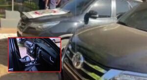 Incautan camioneta clonada en San Lorenzo: usaban datos de un coronel retirado - SNT
