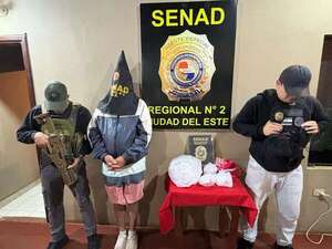 Presidente Franco: detienen a hombre con cinco kilos de pseudoefedrina - Policiales - ABC Color