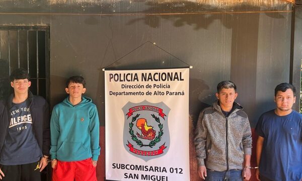 Desbaratan una banda dedicada al robo de autos y motocicletas en Presidente Franco – Diario TNPRESS