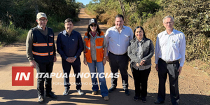GERMÁN GNEITING GESTIONA MEJORAS VIALES DURANTE VISITA DE LA MINISTRA DEL MOPC