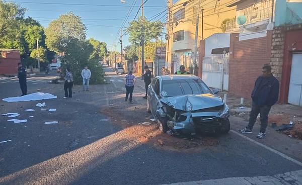 Joven médico muere tras chocar contra otro vehículo - Noticiero Paraguay