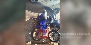 MADRE E HIJO FUERON ATROPELLADOS POR UNA MOTOCICLETA EN ENCARNACIÓN 