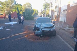 Video: así fue el accidente que se cobró la vida de un médico en Asunción - Policiales - ABC Color