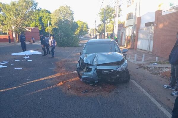 Video: así fue el accidente que se cobró la vida de un médico en Asunción - Policiales - ABC Color