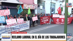 Movilización de Centrales Obreras: Protestan ante injusticias que sufre el sector obrero
