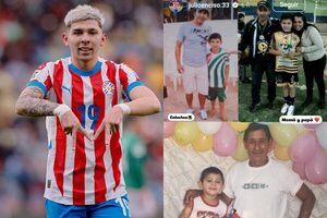 Julio Enciso compartió un tierno "TBT" en las redes - Teleshow