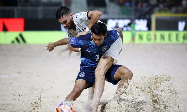 Los Pynandi arrancaron con derrota en el Mundial de Fútbol de Playa