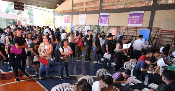 Diario HOY | Casi 3 millones de personas tienen trabajo en Paraguay, según informe