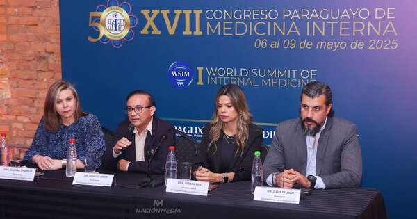 La Nación / Invitan al XVII Congreso de Medicina Interna que contará con más de 50 expositores extranjeros