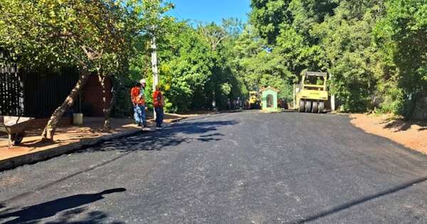 La Nación / Inician obras para mejorar las calles