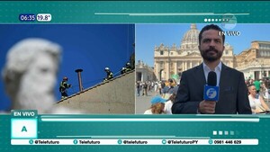 Instalan chimenea del cónclave que anunciará al nuevo papa