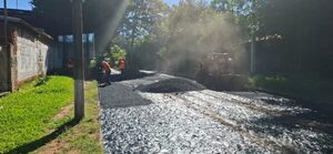 Arrancaron las obras de pavimentación en tramos de Ñemby