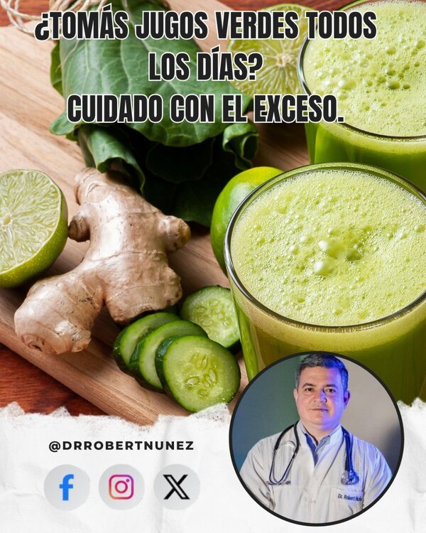 ¡Cuidado!: esto no te lo cuentan sobre los jugos verdes