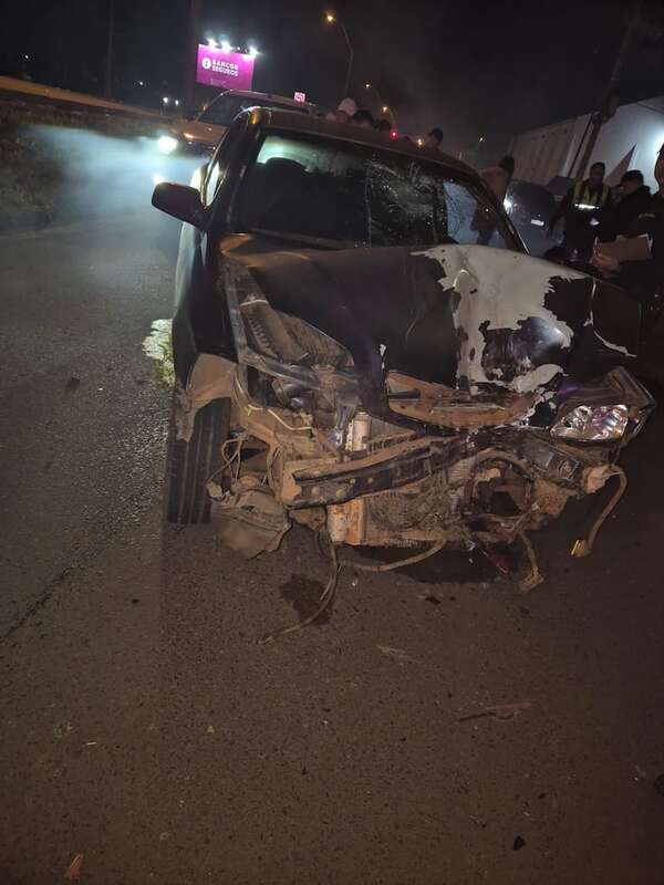 Automovilista alcoholizado provoca accidente fatal en Pedro Juan Caballero - Nacionales - ABC Color