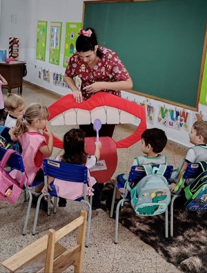 "Caries Cero" llega a escuelas de varios departamentos promoviendo hábitos de higiene bucal - .::Agencia IP::.