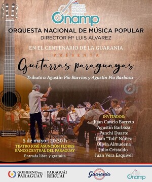 La Onamp rendirá tributo a grandes íconos de la cultura paraguaya - .::Agencia IP::.