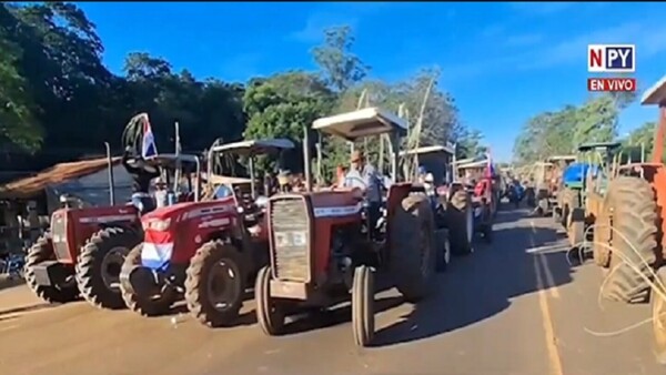 Cañicultores avanzan hacia Asunción