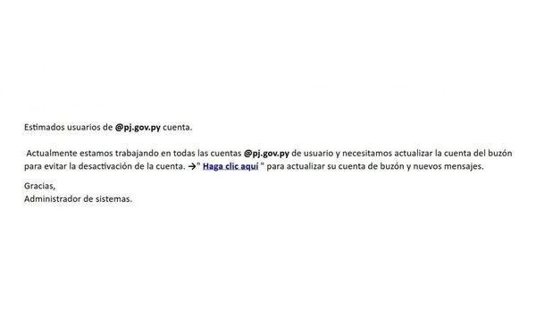 DGTIC advierte sobre correo electrónico fraudulento en circulación
