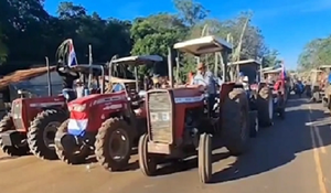 Cañicultores avanzan hacia Asunción - Noticiero Paraguay
