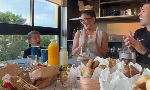 (VIDEO) ¡Edgar Camarasa en modo romántico le festejó el cumple a su doñita!