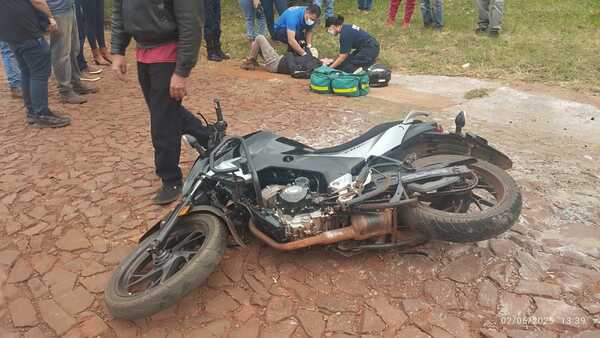 Accidente de tránsito en Capitán Miranda deja una mujer lesionada