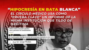 Hipocresía en bata blanca: el Círculo Médico usa como “prueba clave” un informe de la misma institución que tildó de ilegítima
