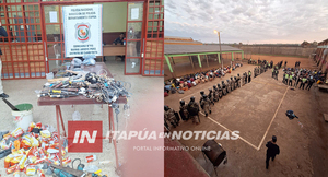IMPORTANTE REQUISA EN PENAL DE ITAPÚA REVELA DROGAS, CELULARES Y ARMAS CASERAS