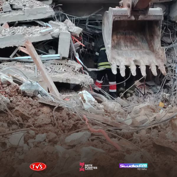 Empresa Deslinda Responsabilidad en el Colapso de Edificio en Encarnación - TVS