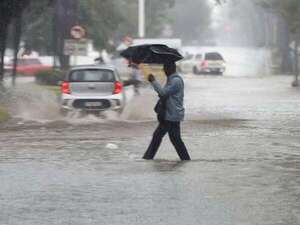 ¡Atención! Cuatro departamentos están en área de tormentas para esta noche - Clima - ABC Color