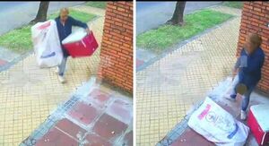 Trepó un reja para robar y terminó herida - SNT