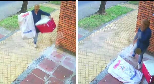 Trepó un reja para robar y terminó herida - SNT