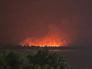 Confirman que humo que cubrió Asunción vino desde el lado argentino - Nacionales - ABC Color