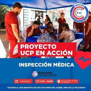 UCP en Acción: Jornada de Inspección Médica Gratuita en Pedro Juan Caballero