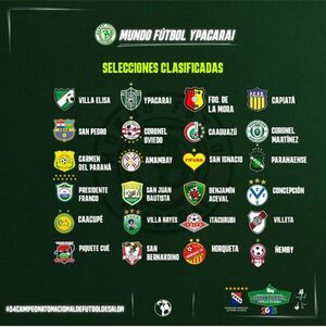 El 54º Campeonato Nacional de Fútbol de Salón - Central 2025 listo para arrancar el 26 de marzo, tras completarse el repechaje y definirse los 24 equipos clasificados