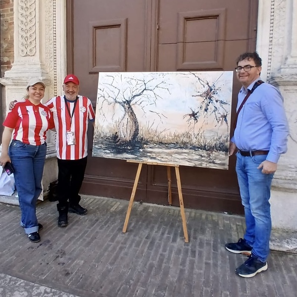 Paraguay pinta con orgullo en la histórica Urbino: Gerardo González lleva la acuarela paraguaya al Festival Internacional "Fuori Dal Limbo" - .::Agencia IP::.