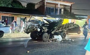 Impactante accidente en la ruta Luque-Limpio •