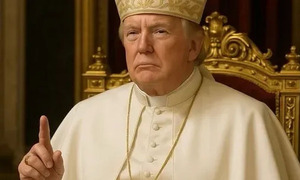 Trump comparte en sus redes sociales una foto vestida como el Papa - OviedoPress