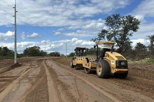 Trabajos en el Lote 3 de la Ruta Bioceánica prosiguen con avances sostenidos - .::Agencia IP::.
