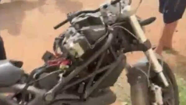 Policía recupera costosa motocicleta Ducati robada de una casa en Asunción