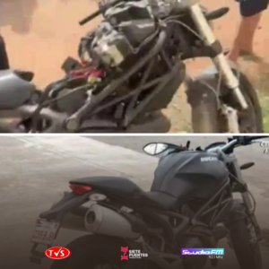 Policía Nacional recupera motocicleta Ducati robada en Asunción - TVS