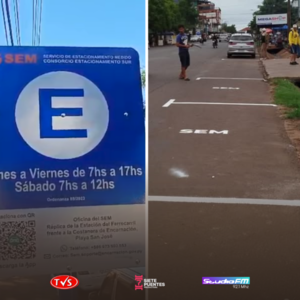 Debate sobre el estacionamiento tarifado en Encarnación: hacia una mesa de diálogo - TVS
