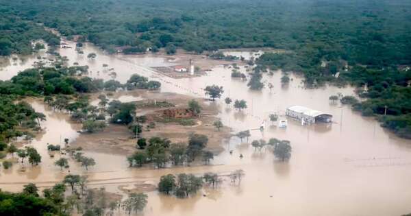 La Nación / Inundaciones en el Chaco: ganaderos esperan rápido drenaje ante bajo nivel del río Paraguay