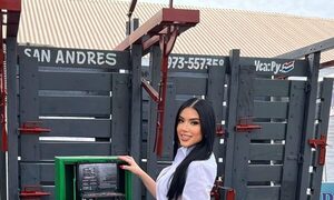 ¡Rocio Garayo cautivó a los presentes en la Expo Santa Rita!
