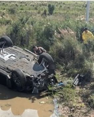 Hermana del presidente de la Conmebol y ex diputado se accidentan en San Pedro - 1000 Noticias