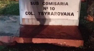 Atacan una comisaría en Yvyrarovaná y amenazan en nombre del EPP